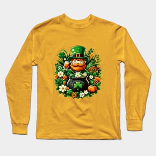 Toma tu cerveza en San Patricio Long Sleeve T-Shirt